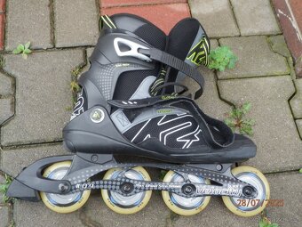 Pánské Inline brusle K2 velikost 47, 84MM kolečka cena:800k - 17