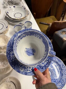 Vintage Spode Blue Italy - 17