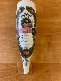 Sběratel nabízí staré porcelánové fajfky, kolínka a troubele - 17
