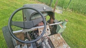 Malotraktor domácí výroby - motor Škoda spartak - 17