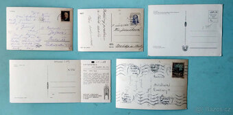 pohlednice Kácov, severní Morava, Semily, Letiny, Rataje - 17