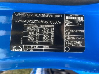 Prodám MAN TGS 35.440 8X4 BB - 17