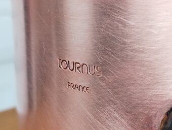 VINTAGE KVALITNÍ MĚDĚNÉ HRNCE TOURNUS FRANCIE 70.LÉTA - 17