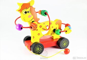 Dřevěné a plastové motorické hračky Ball Fisher-Price Hess - 17