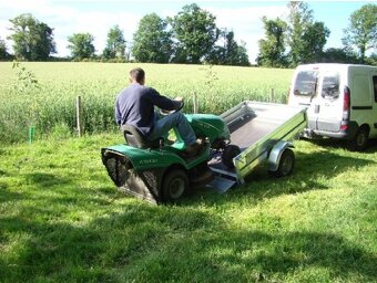SKLÁDACÍ multifunkční přívěs - složený 38 cm, 130 km/h - 17