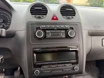 VW Caddy 1.6tdi 75kw EDITION 2013 tažné digi klima 1.maj - 17