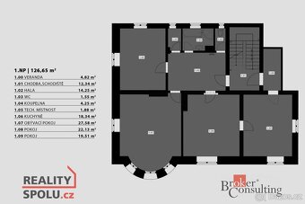 Prodej, domy/vila, 354 m2, Darwinova 831/16, Modřany, 14300  - 17