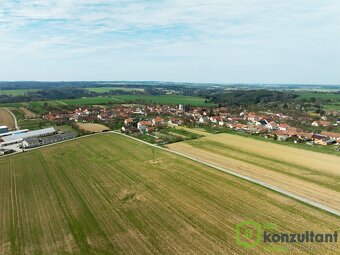 Prodej stavebního pozemku 1263 m2 v obci Svatoslav u Tišnova - 17