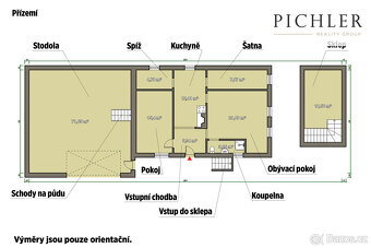 Prodej rodinného domu, 3+KK, 68 m², Kroměždice - 17