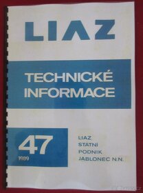 AUTO LIAZ -ŠT180 - PŘÍRUČKA 14 - BRZDY + PŘÍRUČKA 1.3 SPOJKA - 17