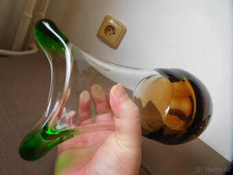 VÁZA - LADISLAV PALEČEK - ŠKRDLOVICE -HUTNÍ SKLO 2 - 17