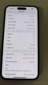 Apple iPhone 14 Pro Max 128GB, Black - 17