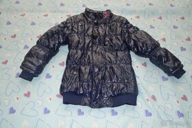140 146 152 158 zimní bunda kabát s kožíškem - 17