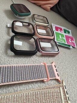 Apple Watch SE (2022) 44 mm GPS, Starlight, TOP stav+výbava - 17