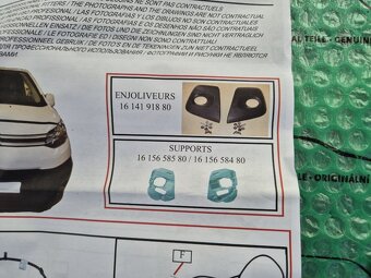 sada pro dodatečnou montáž předních mlhovek Citroen Jumpy Sp - 17