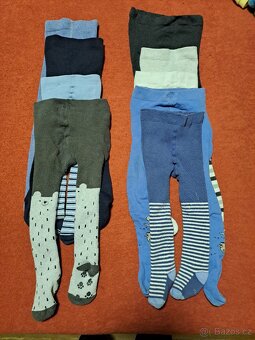 Chlapecké čepice, rukavice, punčocháče a bačkory. - 17