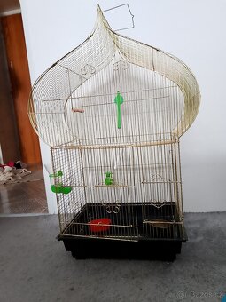 Krásná velká zlata klec - 17