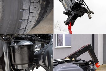 NOVÝ HÁKOVÝ NOSIČ KONTEJNERŮ HYDRAULICKÁ RUKA MERCEDES 1529 - 17