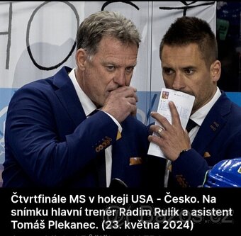 2x PUK z MS 2024 ze čtvrtfinále USA vs. ČESKO (23.5.2024). - 17