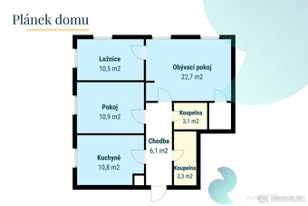 Prodej, byt 3+1, 70,6 m2, po kompletní rekonstrukci, J. Š. B - 17