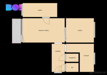 Prodej bytu 3+1, 61 m², ul. Křižíkova, Havířov - Město - 17