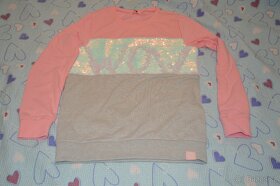 140 146 152 158 164 N.O.V. Á mikina mikinovové šaty - 17