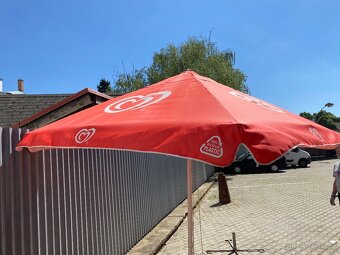 Slunečník, hospodský slunečník, s podstavcem i bez - 17