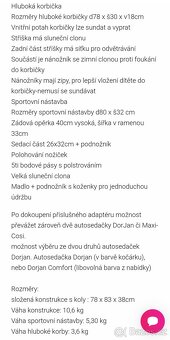 Kočárek pro dvojčata DORJAN TWIN QUICK - 17