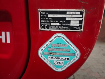 Minibagr Takeuchi TB230 - 17