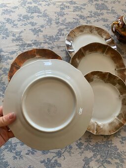 Vintage porcelánový čajový servis – Made in Czechoslovakia - 17