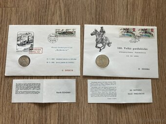 Numismatické mincovní dopisy Československo Slovensko mince - 17