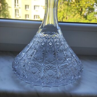 broušená karafa bohemia crystal - 17