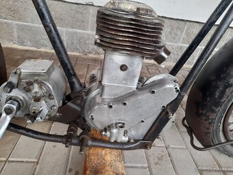 Bsa 350 sv l-32 - výměna za Jawa pérák - 17