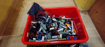 LEGO + figurky + návody + 5 kg kostek / Batman, Star Wars, C - 17