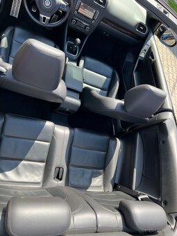 VW Golf VI 1,4TSI 160PS Cabrio , stav nového TOP 🔝 auto - 17