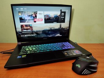 Nepoužitá 17" Katana,RTX-4060-8gb Mux,i7-13th,DDR5, M.2 1TB - 17