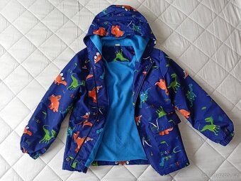 Dětská nepromokavá DINO bunda, vel.128/134 - 17