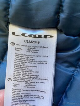 Kvalitní pánský zimní kabát Loap - L, tmavě námořnická - 17