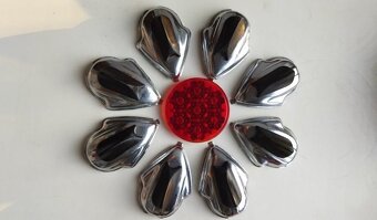 Výrobnu štítek kryt řetězu plovák spínač brzdového světla - 17