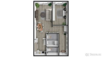 Pronájem bytu 2+kk, Ciolkovského, Praha 6 - Ruzyně - 17