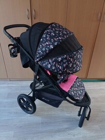 Sluneční clona s výztuhou - prodloužení stříšky - 17