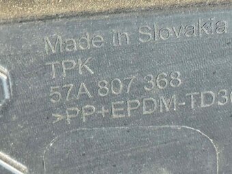 ŠKODA KAROQ 17-24 náraznik + maska - LF7Y - 57A807221 - 17