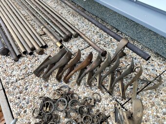 Stare mosazne konzole na zaclony - 17