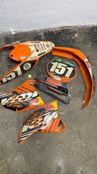 Kit plasty na KTM SX-SXF 2007 originál - 17