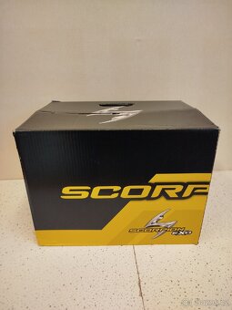 Helma na motorku scorpion EXO adx2 - 17