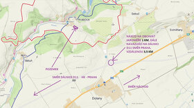 Dolany - Krabčice - prodej souboru pozemků 12880 m2 - 17