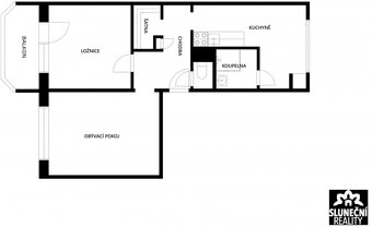 Prodej bytu 2+1 s lodžií, 52 m², Uherské Hradiště - Štěpnick - 17