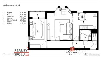 Prodej, byty/2+1, 64 m2, Jizerská 912, 29306 Kosmonosy, Mlad - 17