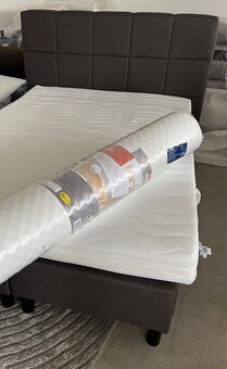 Prodám novou boxspring postel 140 x 200 cm - 17