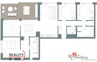 Prodej, byty/5+kk, 217.54 m2, U Borského parku 3060/18, Jižn - 17